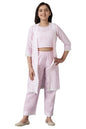 Aurelia Girls Cotton Blend Top & Gillet & Pants (22AUG10225A
