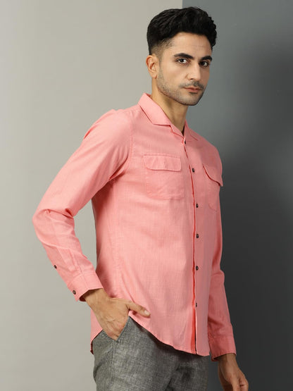 Thomas Scott Double Pocket Regular Fit Long Sleeve Casual Tshirt for Mens