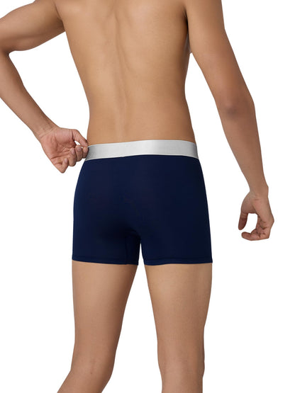 XYXX Mens Modal Classic Regular Trunks (Pack of 1) (XYTRNK_R8_1_Black Iris