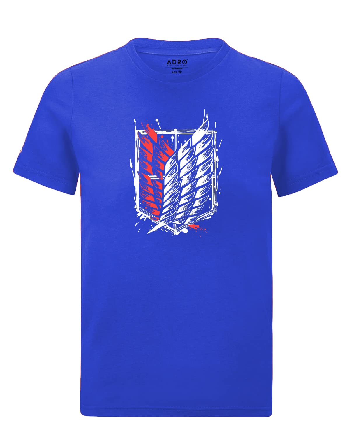 ADRO Mens Attack on Titan Cotton T-Shirt (M)