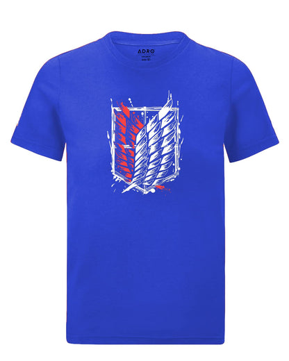 ADRO Mens Attack on Titan Cotton T-Shirt (M)