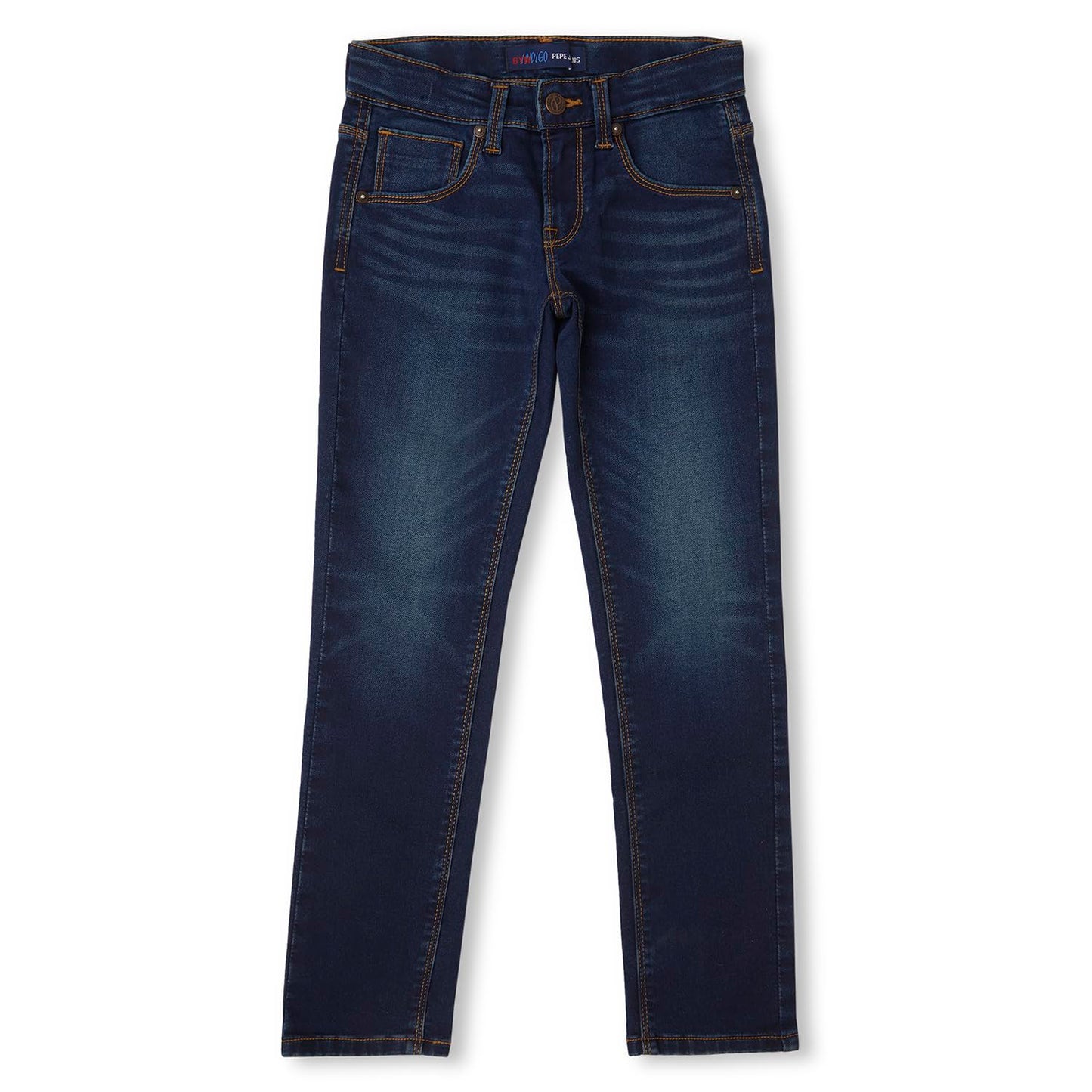 Pepe Jeans BoyS Slim Jeans (Pb202169Q03_Dark Tint Indigo Blue
