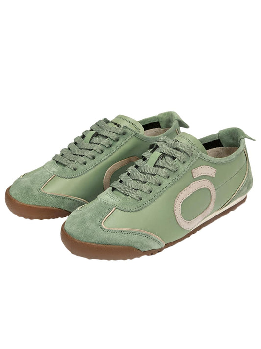 Bewakoof MenS Soft Jade Halo Series Suede Leather Sneakers 1003839 Pista Green_Uk 8