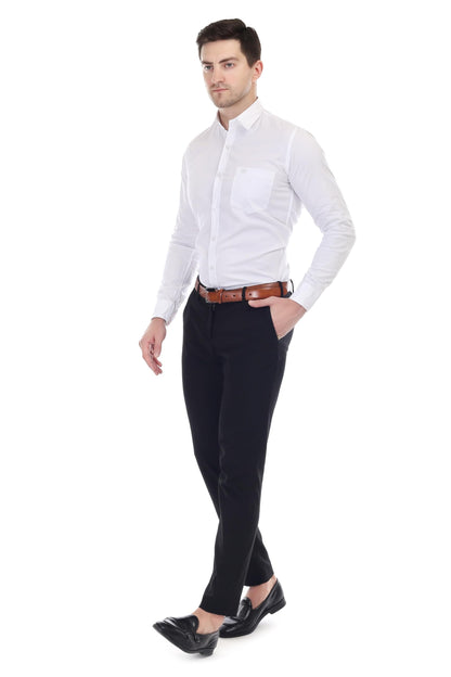 Xjarvis Clifton Men’s Regular Fit Cotton Blend Full Sleeve Shirt with Pocket – Casual & Formal