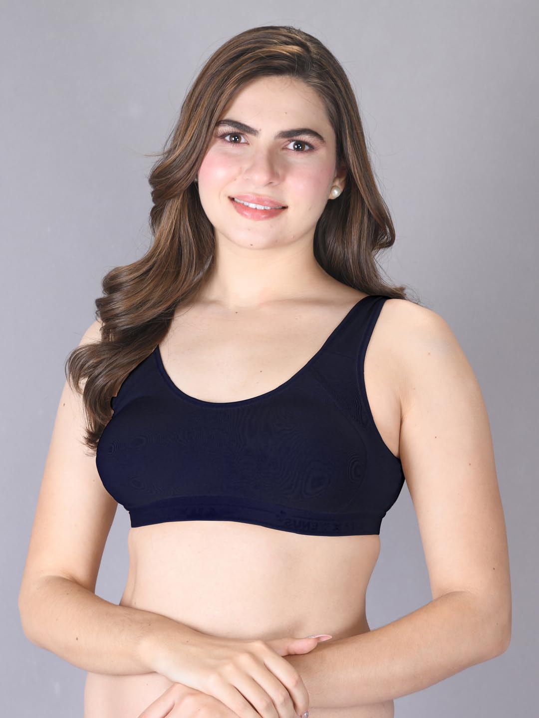 Lux Venus Wire Free Slip On Moulded Full Coverage Sports Bra