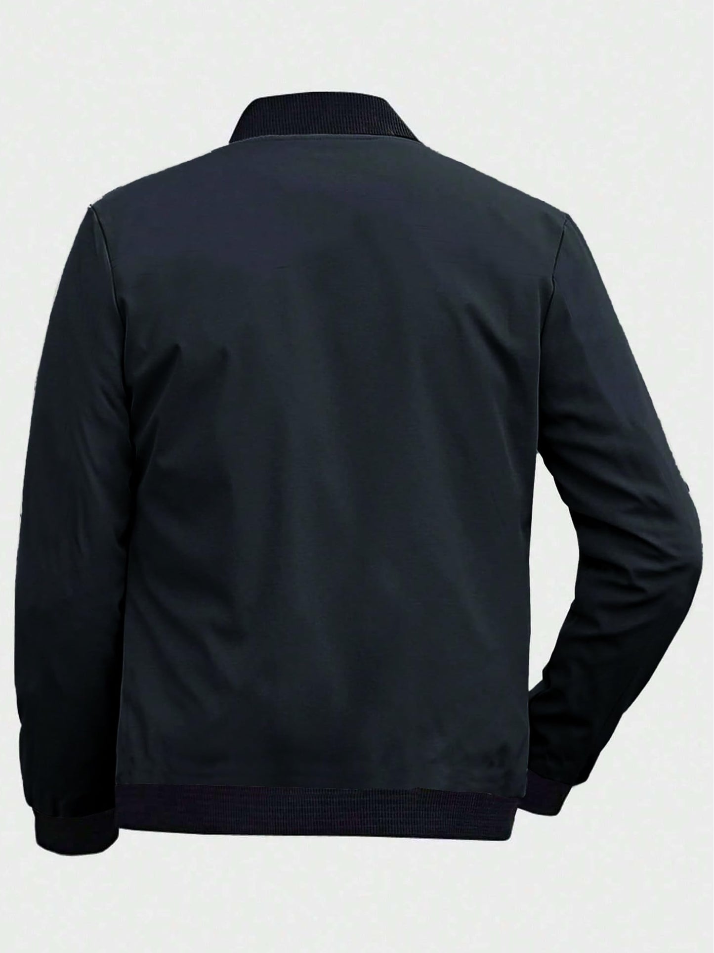 Noble Monk Bomber Jacket For Men | Mens Quilted Standard Length Jacket | Full Sleeve Mens Jacket