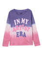 The Souled Store Artist Era Girls Round Neck Purple and Pink Printed Cotton Full Sleeve T-Shirts (2-8 Yrs)