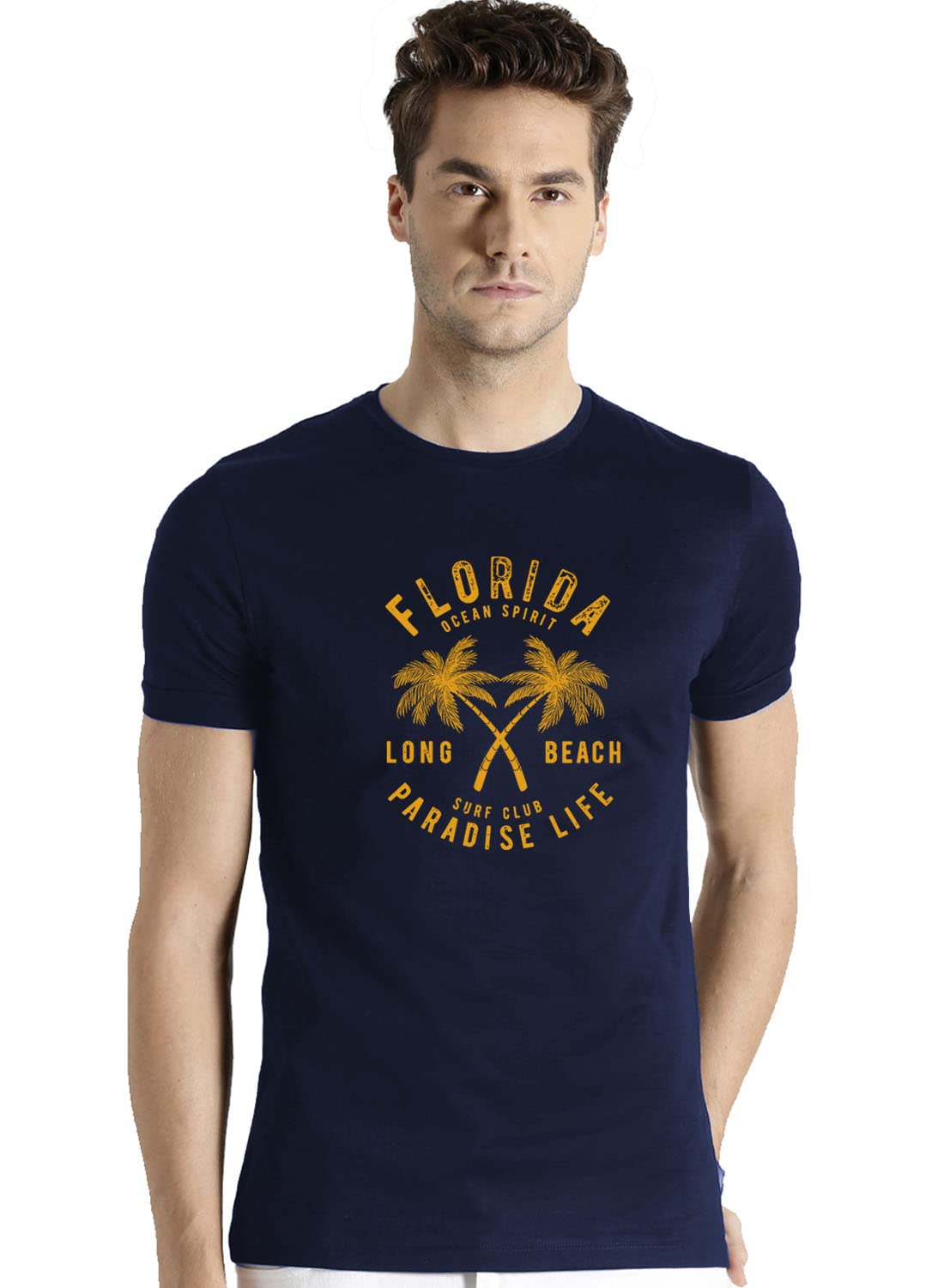 ADRO Florida Paradise Life Mens Printed T-Shirt