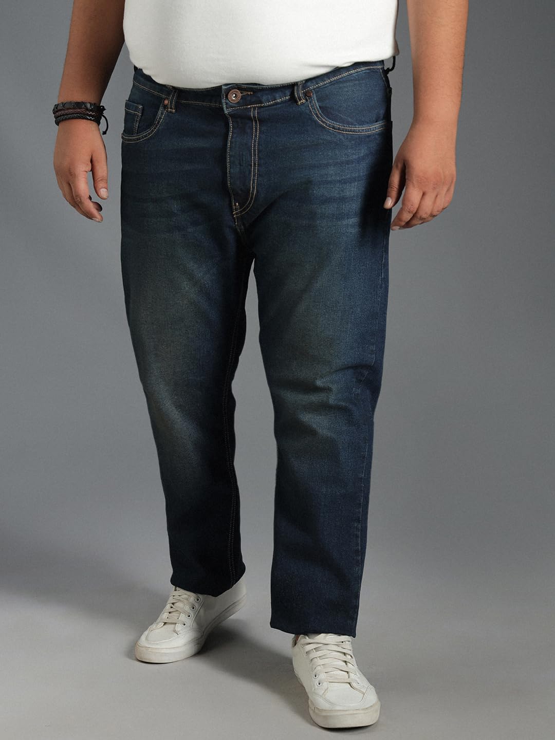 High Star MenS Regular Jeans (Hsmjns24F4_Blued