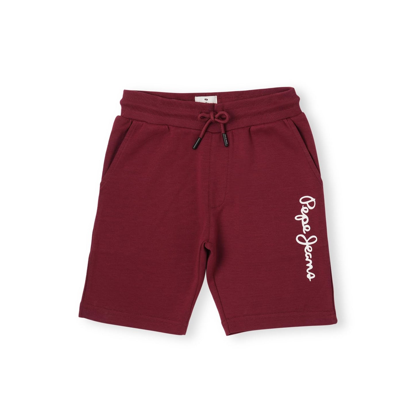 Pepe Jeans BoyS Boyfriend Shorts (Pb800783_Burgundy Red