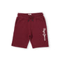 Pepe Jeans BoyS Boyfriend Shorts (Pb800783_Burgundy Red