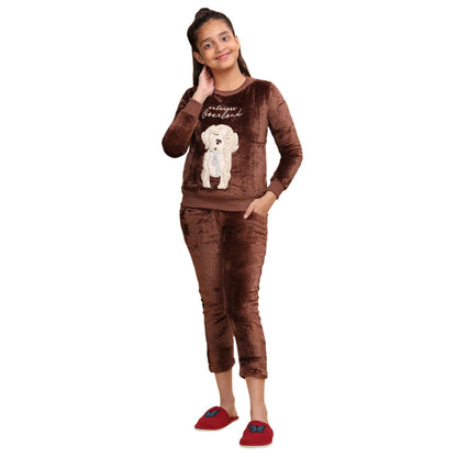 Sweet Dreams Girl Printed Tracksuit