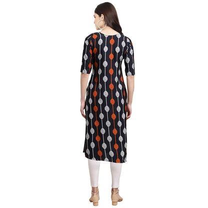 Pinkmint Women'S Crepe Digital Print Straight Kurta [Pack Of 6](Qv-331-330-337-347-349-354-Xxl)