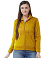 PIVL Women Solid Hooded Jacket For Winter