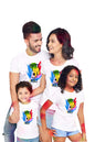 Bon Organik Happy Holi Disney Tshirts Family