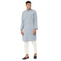 Fabindia Cotton Dobby Slim Fit Long Kurta (Dark Blue-Xs-10689488)
