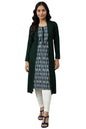Aurelia WomenS Acrylic Regular Kurta (22Noa13741-703205_Green