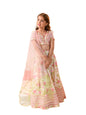 Pspeaches GirlS Cotton Readymade Lehenga Choli (L-Offwhitepinkbooti_Off White_5-6Y)