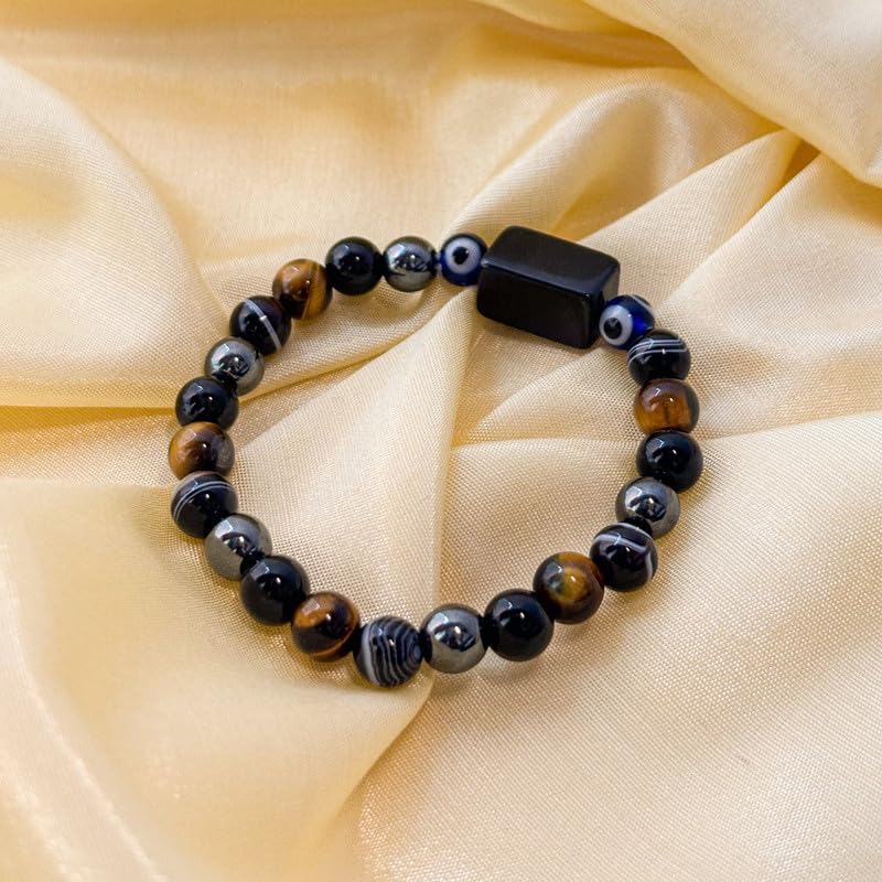 Astrotalk Evil Eye Protection Bracelet | Ward Off Negativity & Evil Eye | 108 Hours Energized by Top Astrologers | Handcrafted with Care | With Certificate of Authenticity | Protect Your Energy