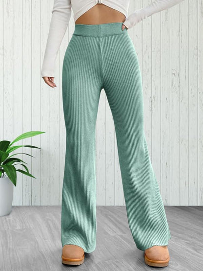 Tee Projekt Regular Fit Trousers for Women| Korean Trousers for Women Mint-Pink