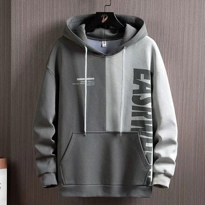 TAGAS Mens Streetwear Graphic Hoodie|Sweatshirt for Men Stylish | Hoodie (Sweatshirt) for Mans| Grey