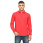 Pepe Jeans MenS Regular Fit Solid Shirts