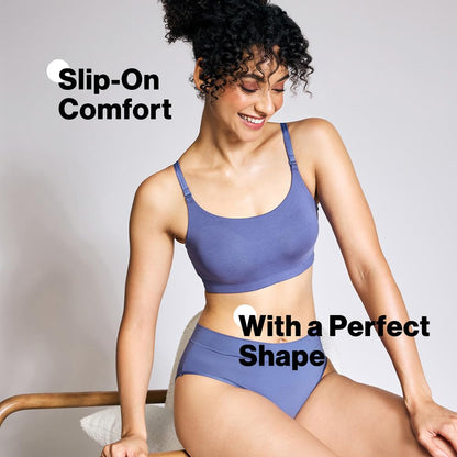 Nykd (Nyb165 Cotton Non Padded & Non Wired Full Coverage Slip On T-Shirt Bra For Women | Easy Breezy Soft Fabric With Hidden Sha