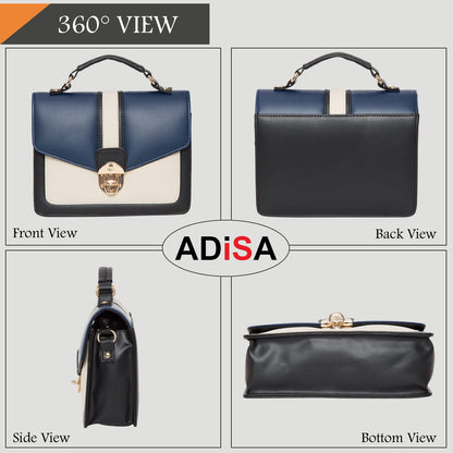 Adisa WomenS Sling Bag (Navy Blue)