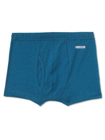 Rupa Frontline Colors Kids Front Open Mini Trunks 110|Soft-Touch Cotton Stretch|Snug Fit|Inner Elastic|Breathable Fabric|Pack o