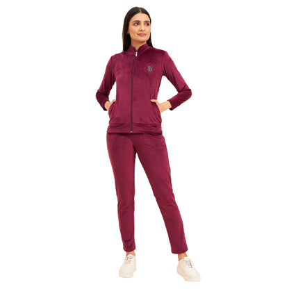 Sweet Dreams Women Solid Tracksuit