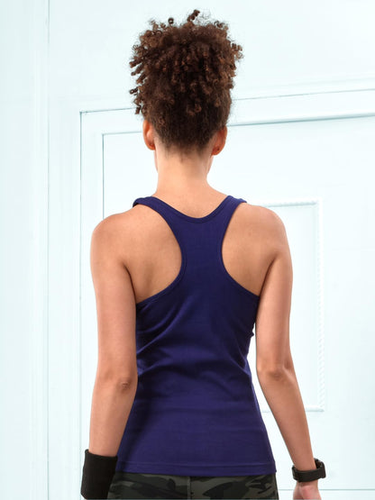 Lyra WomenS Stretchable Premium Cotton Racerback Tank Top