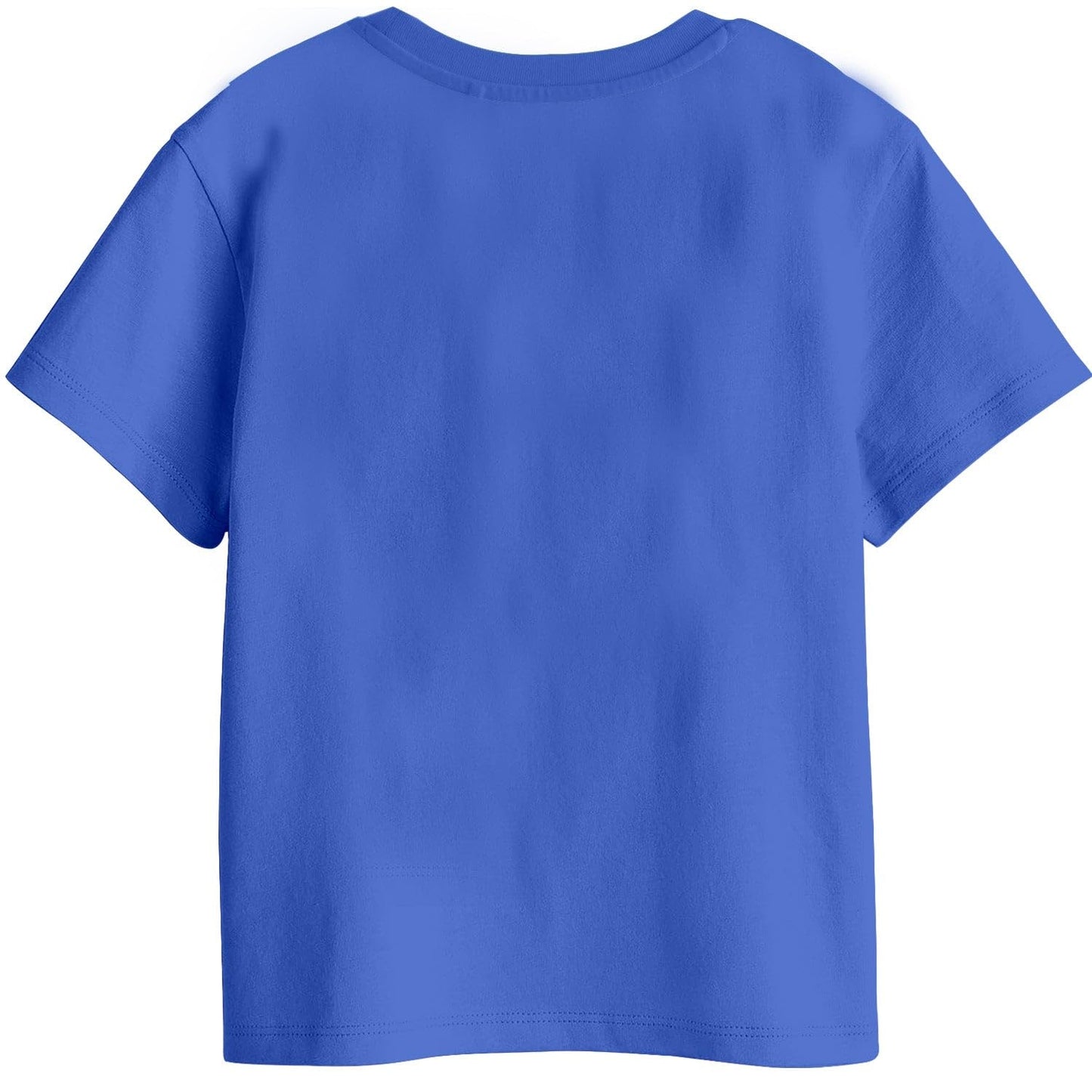 Bon Organik Girls Regular Fit T-Shirt (BON11409_Turquoise Blue