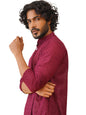 Jompers Mens Embroidered Cotton Kurta Churidar Set