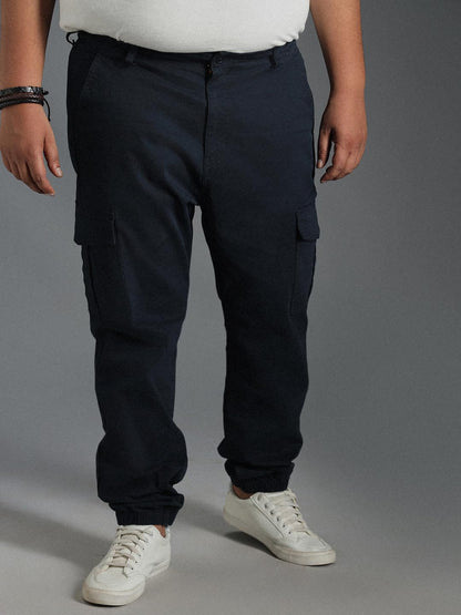 High Star MenS Regular Casual Pants (Hsmwts2405P_Blue