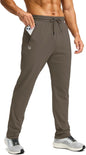 CB-COLEBROOK Mens Fleece Lined Winter Pants with 3 Zipper Pockets Warm Athletic Joggers Workout Running Sweatpants for Men Trec