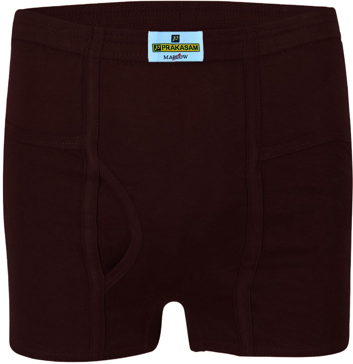 PRAKASAM COTTON Marlow Inner Elastic Pocket Trunks Combo (1X2) Pack
