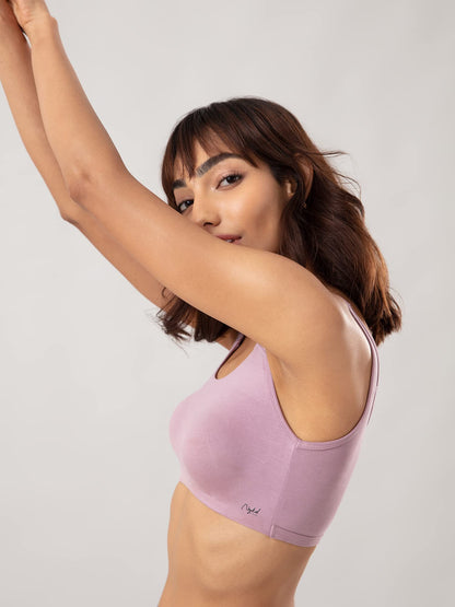 NYKD Soft Cup Easy Peasy Slip On Everyday Bra for Women, Wireless, Full Coverage, Support Shaper, Non Padded Sports Bra Bra, NYB