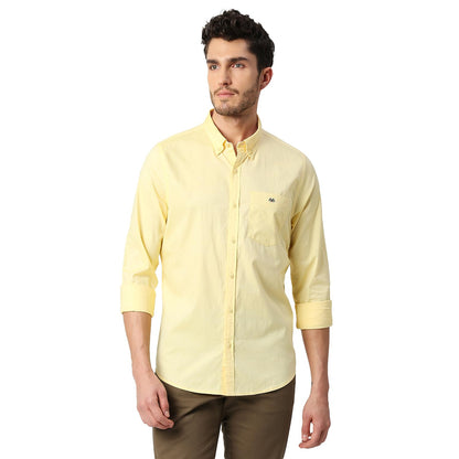 Thomas Scott Solid Color Long Sleeve Regular Fit Casual Shirt for Mens