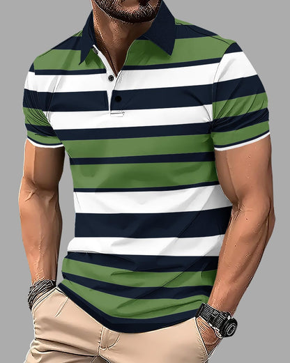 Noble Monk Regular Fit Polo Neck T-Shirt