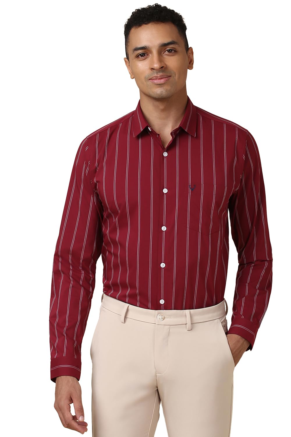 Allen Solly Men Slim Fit Regular Fit Striped Shirt