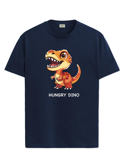 ADRO T Shirts for Boys & Girls || Dinosaur Printed T-Shirt || Ages 3-14 || 100% Cotton Round Neck Tshirt for Boys & Girls||KRN-D