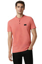 Allen Solly Men Solid Casual Half Sleeve Short Sleeve T-Shirt