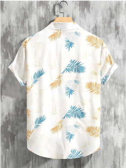 Funky Rich Regular Fit Shirt For Men | Half Sleeve Lycra Shirt | Casual Shirt For Men | Trendy Printed Shirt Design | Lycra Fabr
