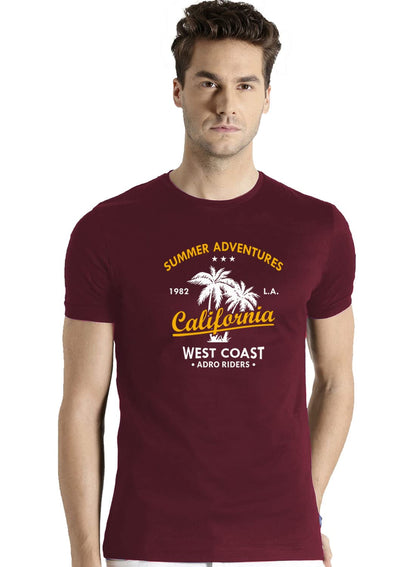 ADRO Summer Adventures California Mens Printed T-Shirt (XL)