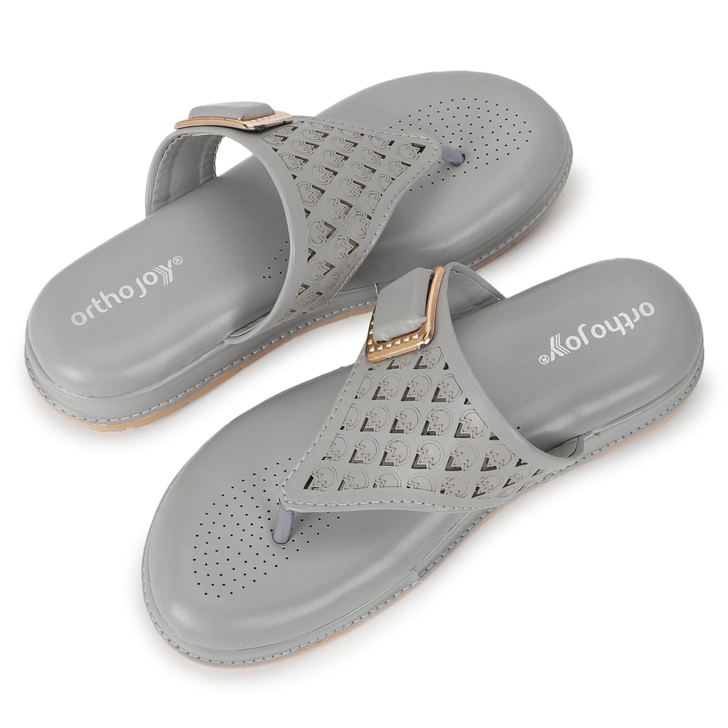 Ortho Joy Doctor Fancy Slipper For Women || Orthopedic WomenS Fancy Slipper/Sandal For Women