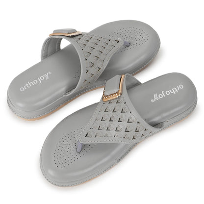 Ortho Joy Doctor Fancy Slipper For Women || Orthopedic WomenS Fancy Slipper/Sandal For Women