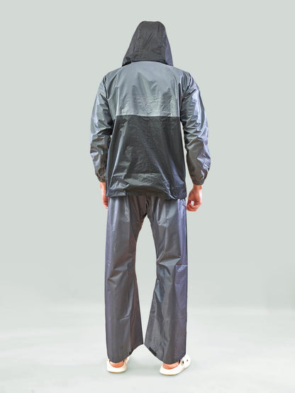 Lux Venus Tapping Rain Coat Set For Men