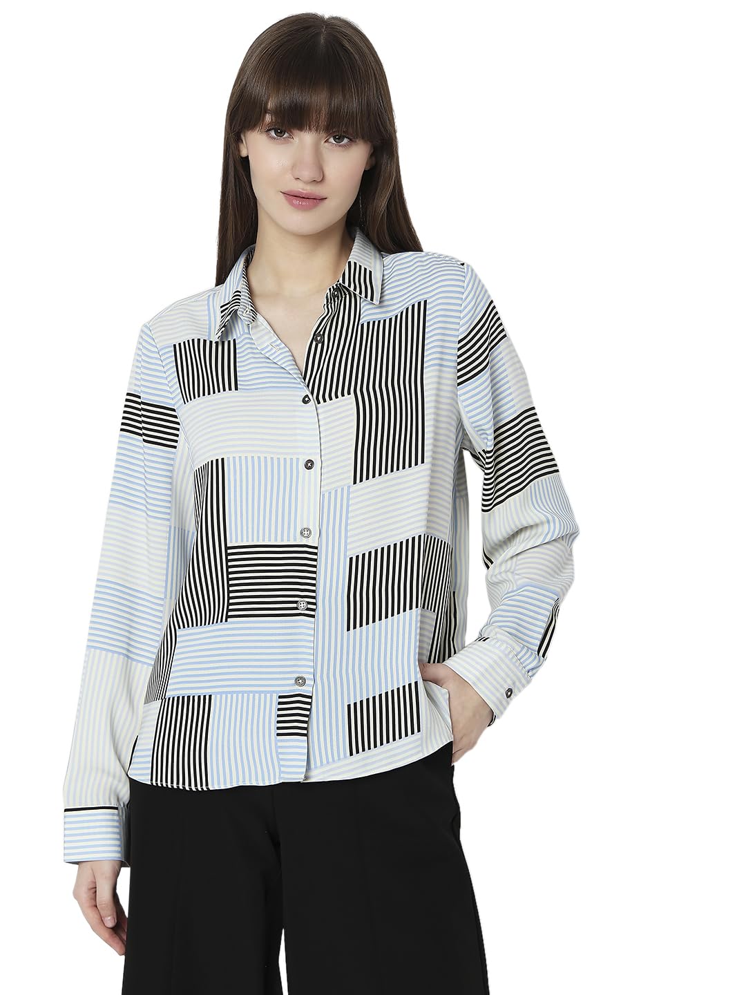 Vero Moda Regular Shirt (10299361_Bright White_L)