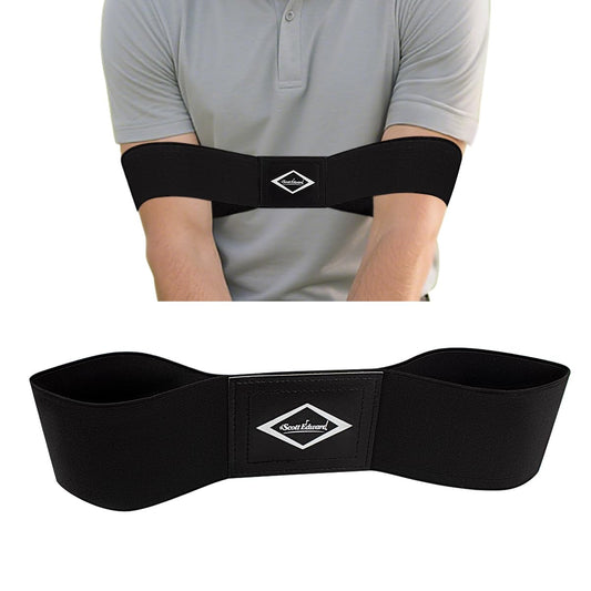 Scott Edward Pro Golf Swing Training Aid, Swing Correcting Arm Band Correct Training Swing Gesture Alignment Practice Tool for G