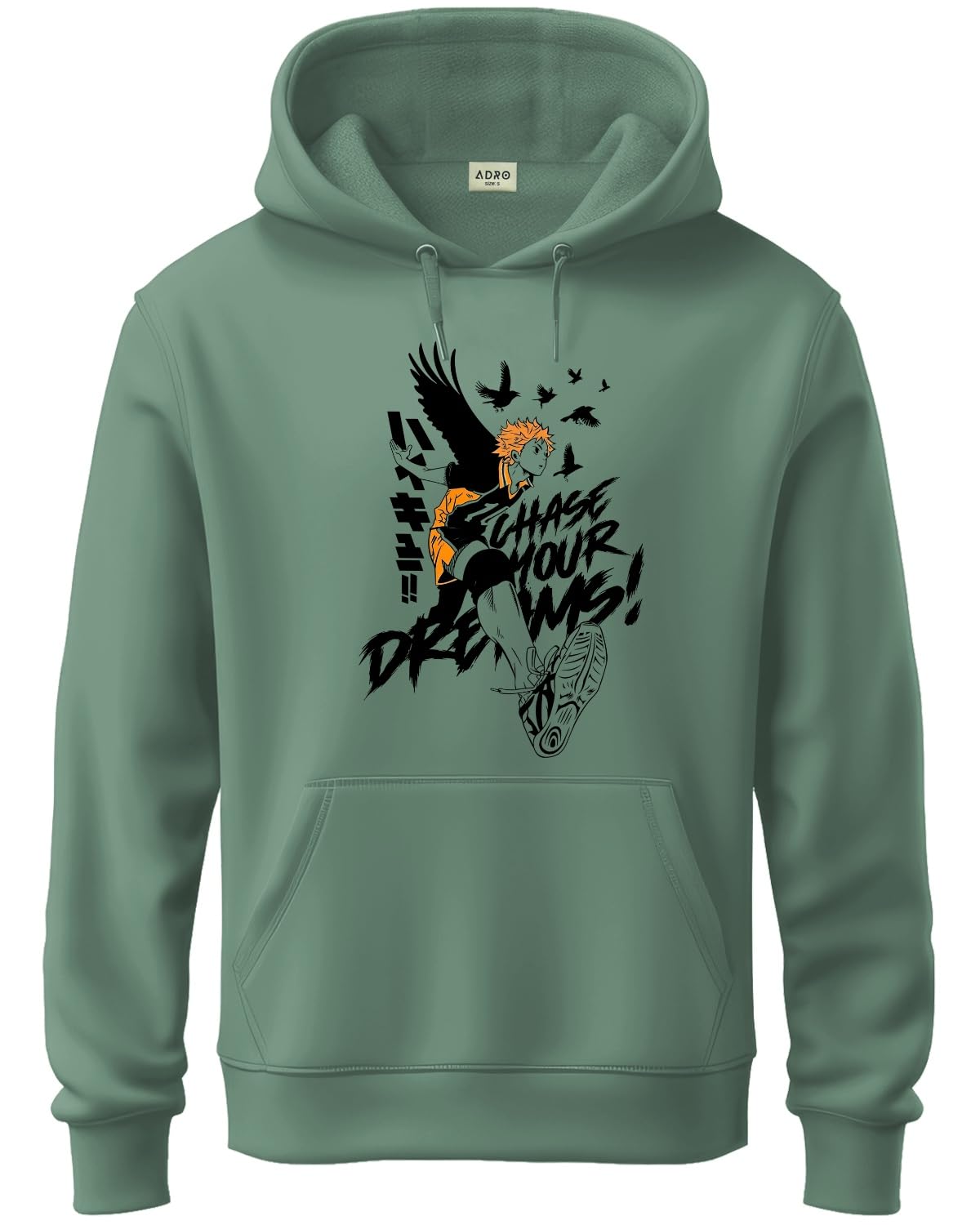 ADRO Hoodies for Men | Printed Hoodie for Men | Cotton Hoodie | Luffy Hoodie Gear 5 | Sweatshirt for Men | Anime Hoodie | H24-DR